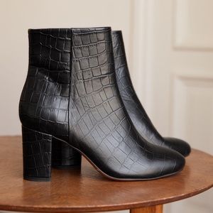 Sezane Lea boots worn once, size 40
